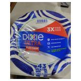 Dixie Ultra, Large Paper Plates, 10 Inch, 43 Count, 4 packs