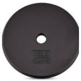 Yes4All Standard 1\" Cast Iron Weight Plate - Ideal for Strength Training - Multiple Weight: 5LB to 25LB (Single & Set of 4)
