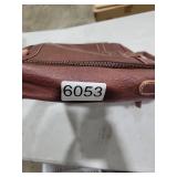 LEATHER VILLAGE 16\" Leather Laptop Messenger Briefcase Bag for Men-Leather Satchel for Travel and Office Shoulder Bag-Red Brown