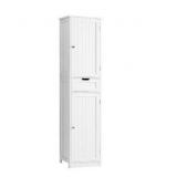 Iwell 67\" Tall Bathroom Cabinet,
