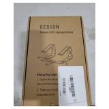 BESIGN LS03 Aluminum Laptop Stand, Ergonomic Detachable Computer Stand, Notebook Riser Compatible with Air, Pro, Dell, HP, Lenovo More 10-15.6\" Laptops, Silver