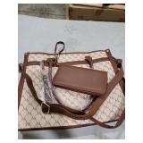 Missnine Laptop Tote Bag 15.6 inch Laptop Bag Stylish Briefcase for Women Work Shoulder Bags for Office, Travel