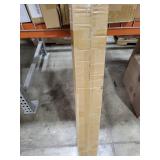10 Pcs Wrought Iron Balusters 44 Inches Iron Balusters for Staircase Hollow Stair Spindles 1/2\" Balusters for Staircase Interior Satin Black Metal Deck Balusters