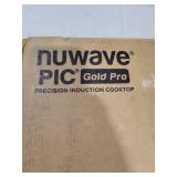 Nuwave Gold Pro Precision Induction Cooktop, Large 8" Heating Coil, 12" Heat-Resistant Cooking Surface, Adjustable Wattages,100°F to 575°F, Portable, Built-In Safety Auto Shut Off