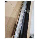 Garage Door Seals Bottom Rubber with Pre-drilled Aluminum Track Retainer Base Kit,Heavy-Duty U Shape + O Ring Combination Weather Stripping Sesl Kit for Garage Door (Black, 10Ft