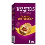 Keebler Toasted Crackers Butter Crisp 8oz pack of 6