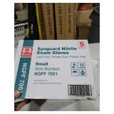 Jointown Basic Medical Blue Nitrile Exam Gloves - Latex-Free & Powder-Free - NGPF7001(Case of 1,000), Small