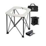 Portable Toilet for Camping Toulet Foldable Porta Potty for Adults Toilet Seat for Outdoor Travel