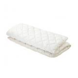 Light Grey MORIRIN Japanese Floor Futon Mattress (Shikibuton) with Body Pressure Dispersion, Made in Japan, Queen