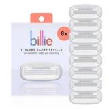 Billie Womens Razor Refill Blades 5-Blade Cartridges - 8 count pack of 4
