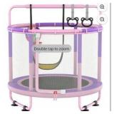 LANGXUN 60\" Trampoline for Kids,