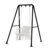 G TALECO GEAR Hammock Chair Stand,Heavy-Duty Steel 300LBS Multi-Use Hammock Stand for Outdoor Indoor, Swing Chair not Include (Black