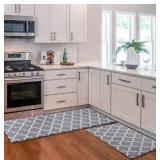 KMAT Kitchen Mat [2 PCS] Cushioned Anti-Fatigue Kitchen Rug,