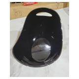 Ice Buckets 4l/1.0 Gallon with Handle Black Ice Bucket Portable Ice Bucket for Wine Chiller Bin Drink Buckets for Party Picnic Home Cooler