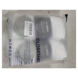 CLOSEMATE Mens Athletic Cushioned Crew Socks 6 Pairs Cotton Comfy and Moisture-Wicking for Running Training Sports Large
