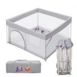 Foldable Baby Playpen with floor mat