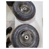 Gorilla Cart Wheels 13-Inch replacement gorilla cart tires 4.00-6