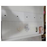 Kottova Large Vanity Mirror with Lights,24.4\"x 21.2\",Hollywood Vanity Makeup Mirror with 3 Color Lights, 17 LED, USB Charging Port, with Detachable 10X Spot Mirror,Touch Control,White