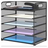 Supeasy 5 Trays Paper Organizer Letter Tray