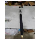 Multi-Function Walking Cane Umbrella, Lightweight Wear-Resistant Aluminum Straight Rod, Non-Slip Climbing Tourism Long Handle Crutch