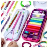 Pretty Me Friendship Bracelet Making Kit for Girls - Crafts for Girl - String Bracelets Maker - Gifts for 8-12 Year Old Kid - Birthday Gift Ideas & Kits Toys Ages 8, 9, 10, 11, 12 - Kids Age 8-12 Olds