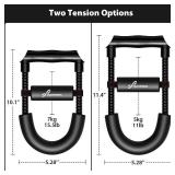 Sportneer Forearm Strengthener Grip Strength Trainer, Adjustable Wrist and Forearm Exerciser for Hand Grip, Wrist Strengthener Trainer for Athletes, Climbers, Golf, Tennis, Home Gym Workout Equipment
