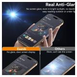 Esanik 2 Pack Matte Glass Screen Protector for iPhone 16 Pro, [Auto-alignment, auto-dust removal], Anti-Glare & Anti-Fingerprint,Anti-Reflection,Bubble Free, Smooth as Silk, 9H Glass Screen Cover