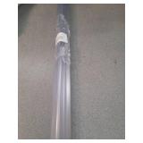 uxcell Shower Door Side Seal, H-Type Shower Door Sweep for 1/4\" Glass 78.5\" Long (15.7\" x 5 Pcs), 3 Section Segmented Frameless Glass Door Seal Strip, Stop Shower Leaks, Clear