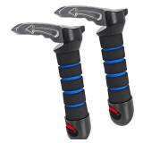 Shouken 2 Packs 3 in 1 Car Door Handle for Elderly-Car Handle Assist for Elderly - Vehicle Support Handle - Standing Mobility Aid Tool for Elderly-Car Door Latch Handle for Seniors