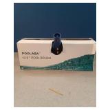 POOLAZA Pool Brush with Round Ends, 12.5
