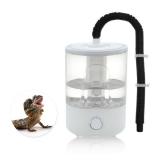 CAPASTEC Reptile Fogger, 4L Top Fill Adjustable Mister Tank, Reptile Humidifier for Terrariums and Paludarium, Enhances Humidity Control, White, 1 Set