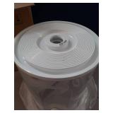 CAPASTEC Reptile Fogger, 4L Top Fill Adjustable Mister Tank, Reptile Humidifier for Terrariums and Paludarium, Enhances Humidity Control, White, 1 Set