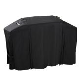 Griddle Cover for Blackstone 28in ProSeries Grill,Rip-Proof Upgraded Heavy Duty Material 60in Culinary Griddle Cover,Waterproof UV & Fade Resistant Flat Top Gas Grill Cover with Strap and Two Zippers