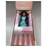 Disney Store Official Disney Princess Classic Doll (Jasmine from Aladdin), 11 Inches, Includes Brush with Molded Details, Fully Posable Toy in Classic Outfit - Disney Princess Toys for Girls