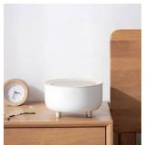 Modern Mini Round Trashcan | Simple Press Trashcan | Student Dormitory Bucket & Water Resistant | Cute Makeup Bin