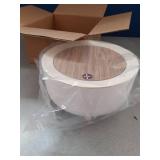 Modern Mini Round Trashcan | Simple Press Trashcan | Student Dormitory Bucket & Water Resistant | Cute Makeup Bin
