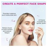 hoyesc V Line Lifting Mask, Double Chin Mask, Face Jawline lift tape, Sculpting Collagen with Aloe Vera & Hyaluronic Acid for Chin and Neck Skin Firming - 5PCS