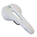 GORIX Bike Saddle Seat Comfortable Cushion with Rail Mountain Road Bicycle for Men and Women (GX-C19) (All White)