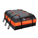 MeeFar Car Roof Bag XBEEK Rooftop top Cargo Carrier Bag 20 Cubic feet Waterproof for All Cars with/Without Rack, Includes Anti-Slip Mat, 10 Reinforced Straps, 6 Door Hooks, Luggage Lock