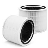 Core 200S Replacement Filter Compatible with LEVOIT Core 200S Core 200S-P Smart WiFi Air Purifier, Fit for Levoit Core 200s Replacement Filter, 2Pack 3-Stage H13 Grade True HEPA Filter, Core 200S-RF