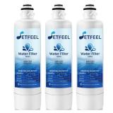11032531 Refrigerator Water Filter Replacement For Bosch Ultra-Clarity Pro BORPLFTR50 BORPLFTR55 12033030, Fit Thermador B36CD50SNS B36CT80SNS Ra450022, Replfltr55, 3 Pack