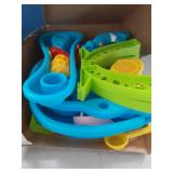NIPLOOOW Water Table for Toddlers 3-5, 3-Tier Kids Sand Water Table, Sand and WaterActivity Sensory Tables Summer Outdoor Toys Beach Toys for Outside Backyard for Kids Toddlers Age 3 4 5 6 7 8