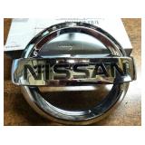 Nissan New OEM Front Grille Emblem - FITS Many Models Including Altima, Murano, Rogue, and Quest - Please See List Below for Complete Application Guide