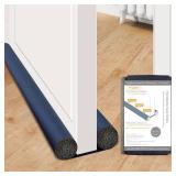 Door Draft Stopper for Bottom of Door,Under Door Draft Stopper,Under Door Gap Filler Bottom,Door Seal Blocks Noise Hot Cold Air,Adjustable 24
