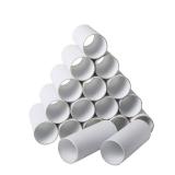 30 Pack Craft Rolls - Thick Cardboard Tubes for Crafts - Round Cardboard Tubes - Craft Tubes - Craft Round Tubes - Paper Tube for Arts & Crafts - 1.57 x 3.9 Inches - White