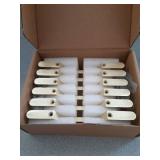 Goo-Ki 6 Pack Brushed Brass Cabinet Handle Drawer Pulls - 3\" (76mm) Hole Modern Bar Handles Pull Kitchen Cabinet Hardware for Dresser Cupboard Bathroom Wardrobe, 1751TLS-76