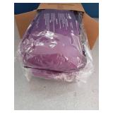 SuzziPad Foot Ice Pack Cold Socks & Gloves for Chemotherapy, Comfort Items for Chemo, Soothing for Feet, Cooling Therapy for Hand, L, Purple