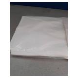 White Classic Luxury Hotel Collection Zippered Style Pillow Cover, 200 Thread Count, Soft Quiet Zippered Pillow Protectors, Standard Size, Set of 2 Pillow Shams