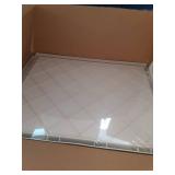 SNSLXH 5 Pack Stackable Closet Storage Basket, Multifunctional & Foldable Closet Organizer for Bathroom Kitchen Laundry Room Wardrobe Storage, Space-Saving Clothes Storage Drawer Organizer, White