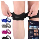 2 Pack Patella Knee Brace - Knee Support and Pain Relief, Running, Hiking, Basketball, Jumpers Knee, Tendonitis, Adjustable Strap Patellar Tendon Stabilizer